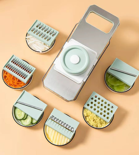 ChopMaster 6-in-1 Manual Vegetable Chopper – Ultimate Kitchen Slicer for Fast, Easy Prep  Description: