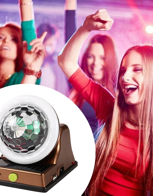 Load image into Gallery viewer, GlowOrb™ Waterproof Rotating Disco Ball Light – Colorful LED Magic for Parties &amp; Events
