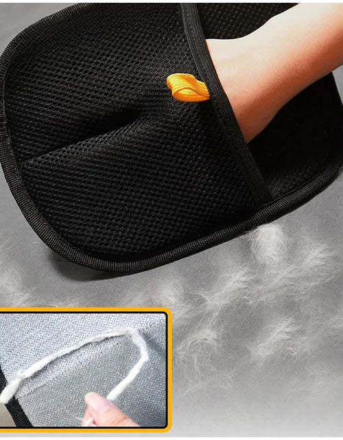 Load image into Gallery viewer, FurGone Duo Gloves – Double-Sided Electrostatic Pet Hair Removal &amp; Grooming Gloves
